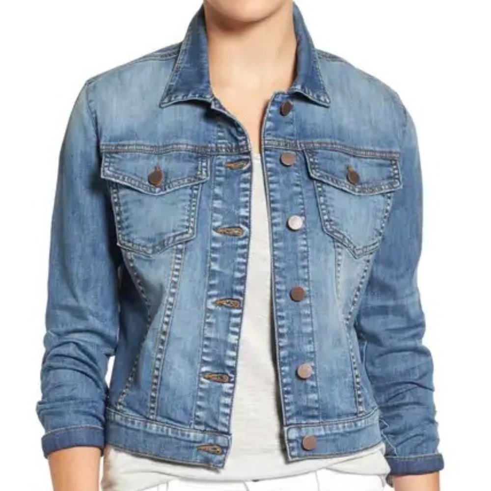 Kut From The Koth 'Helena' Denim Jacket Size Small